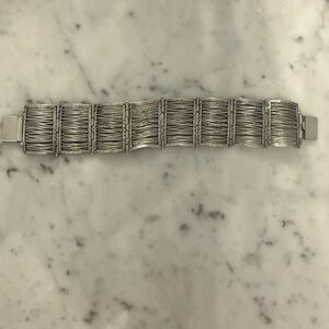Silpada Sterling Silver Wire Link Bracelet